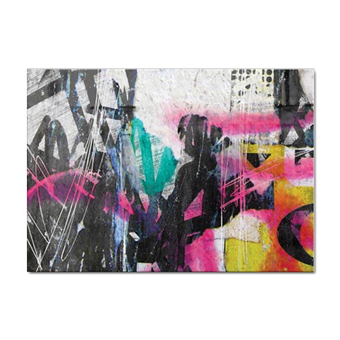 Graffiti Grunge Sticker A4 (10 pack) from ArtsNow.com Front