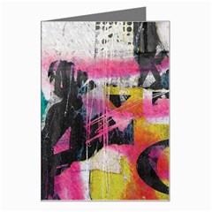 Graffiti Grunge Greeting Card from ArtsNow.com Left