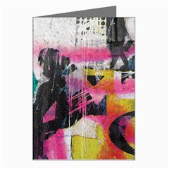 Graffiti Grunge Greeting Cards (Pkg of 8) from ArtsNow.com Left