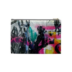 Graffiti Grunge Cosmetic Bag (Medium) from ArtsNow.com Back
