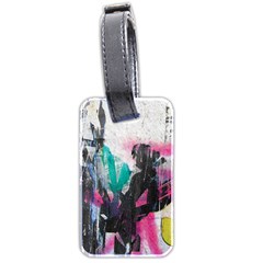 Graffiti Grunge Luggage Tag (two sides) from ArtsNow.com Back