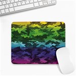 Rainbow Camouflage Small Mousepad