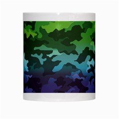 Rainbow Camouflage White Mug from ArtsNow.com Center