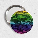 Rainbow Camouflage 2.25  Handbag Mirror