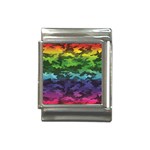 Rainbow Camouflage Italian Charm (13mm)