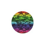 Rainbow Camouflage Golf Ball Marker