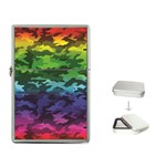 Rainbow Camouflage Flip Top Lighter