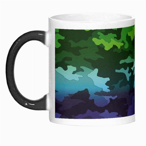 Rainbow Camouflage Morph Mug from ArtsNow.com Left