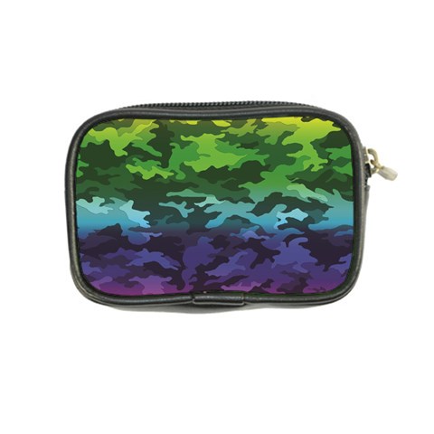 Rainbow Camouflage Coin Purse from ArtsNow.com Back