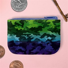 Rainbow Camouflage Mini Coin Purse from ArtsNow.com Back