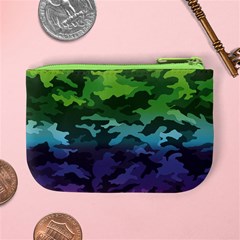 Rainbow Camouflage Mini Coin Purse from ArtsNow.com Back