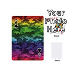 Rainbow Camouflage Playing Cards 54 (Mini)