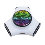 Rainbow Camouflage 3-Port USB Hub