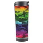 Rainbow Camouflage Travel Tumbler