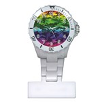 Rainbow Camouflage Nurses Watch