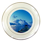 Dock Porcelain Plate