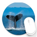 Humpback Whale Round Mousepad