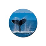 Humpback Whale Rubber Coaster (Round)