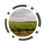 Vinyard Beneath A Cloudy Sky Poker Chip Card Guard