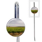 Vinyard Beneath A Cloudy Sky Book Mark