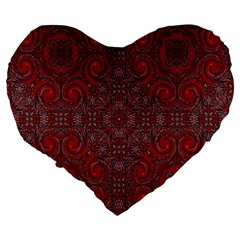 Red Mystic 19  Premium Heart Shape Cushion from ArtsNow.com Back