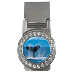 Humpback Whale Money Clip (CZ)