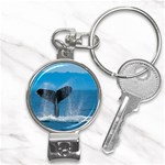 Humpback Whale Nail Clippers Key Chain