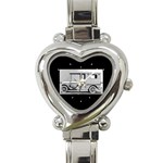 Design1074 Heart Charm Watch