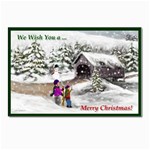 Snowbridge 2 - Ave Hurley - Postcard 5  x 7 