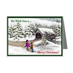 Snowbridge 2 - Ave Hurley -  Mini Greeting Card