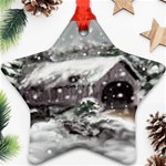 Snowbridge -  Ave Hurley    Ornament (Star)