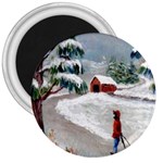 Sledding the Tree home - Ave Hurley - 3  Magnet
