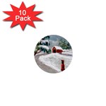 Sledding the Tree home - Ave Hurley - 1  Mini Button (10 pack) 