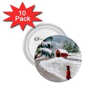 Sledding the Tree home - Ave Hurley - 1.75  Button (10 pack) 