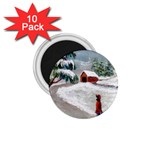 Sledding the Tree home - Ave Hurley - 1.75  Magnet (10 pack) 