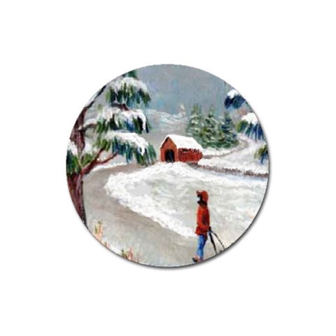 Sledding the Tree home Front