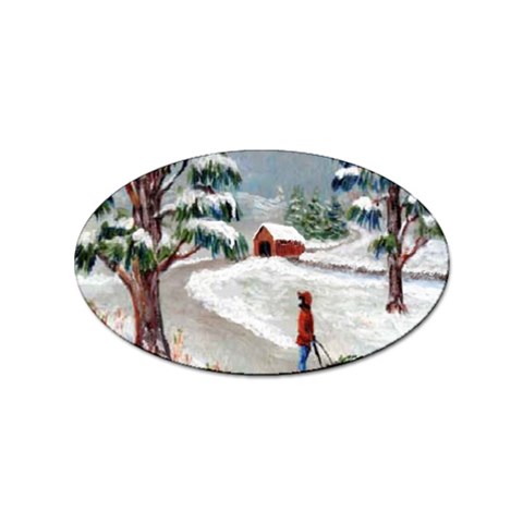 Sledding the Tree home Front