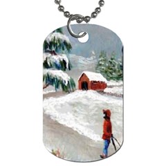 Sledding the Tree home Front