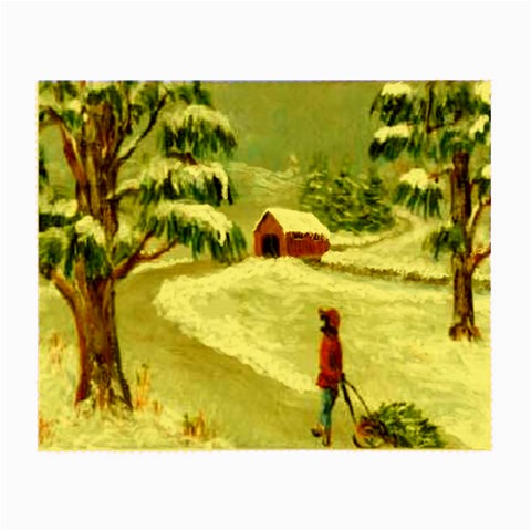 Sledding the Tree home Front