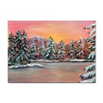 Jane s Winter Sunset - Ave Hurley -  Sticker A4 (10 pack)