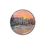 Jane s Winter Sunset - Ave Hurley -  Hat Clip Ball Marker