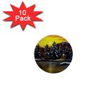 James Winter Cabin By Ave Hurley 1 1m 1  Mini Button (10 pack) 