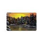 James Winter Cabin By Ave Hurley 1 1m Magnet (Name Card)