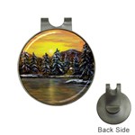 James Winter Cabin By Ave Hurley 1 1m Golf Ball Marker Hat Clip