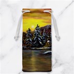 James Winter Cabin By Ave Hurley 1 1m Jewelry Bag