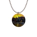 James Winter Cabin By Ave Hurley 1 1m 1  Button Necklace