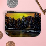 James Winter Cabin By Ave Hurley 1 1m Mini Coin Purse
