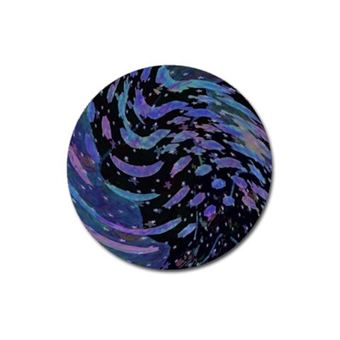 Attack From Beyond   Artrave   Magnet 3  (Round) from ArtsNow.com Front