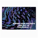 HAPPY HOLIDAYS - Postcard 4 x 6  (Pkg of 10)