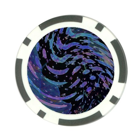 Attack From Beyond   Artrave   Poker Chip Card Guard from ArtsNow.com Front